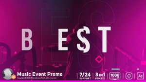 Videohive Music Event Promo 21150268 Openers template preview