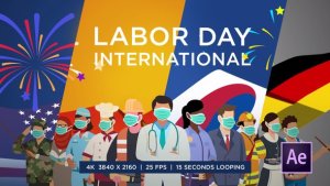 Videohive Happy Labor Day International Elements template preview