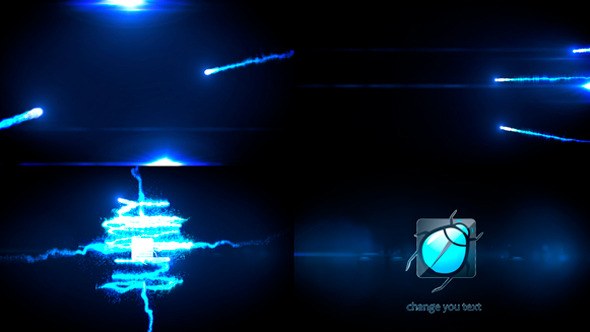 Videohive Particles Logo Reveal Logo Stings template preview