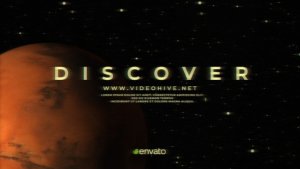 Videohive Mars Discover Logo Logo Stings template preview