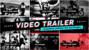 Video Trailer Video Displays template preview