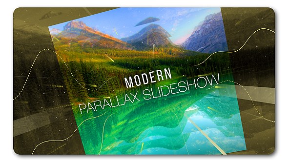Videohive Slideshow Modern Parallax Openers template preview