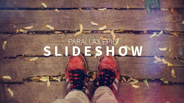 Videohive Parallax Epic Slideshow Openers template preview