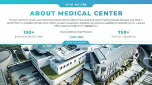 Videohive Healthcare Minimal Folder Video Displays template preview