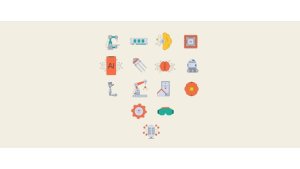 Videohive Artificial Icons vol. 2 Infographics template preview