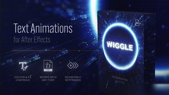 Videohive Text Animation Presets | Wiggle Titles template preview