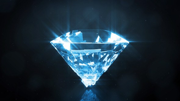 Videohive Luxury Diamond Logo Logo Stings template preview