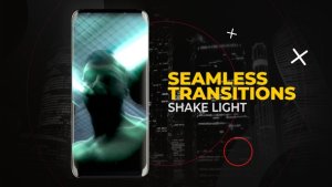 Videohive Vertical Shake Light Transitions | After Effects Elements template preview