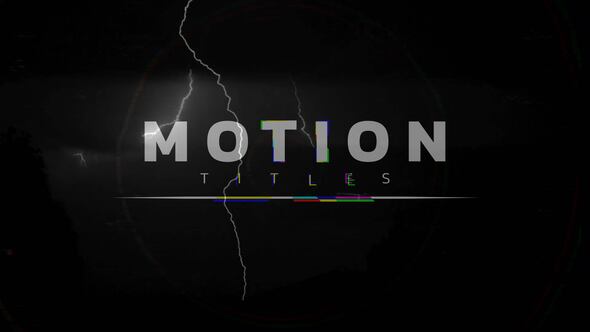 Videohive Kinetic Typography RGB / AE Titles template preview