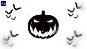 Videohive Halloween Glitch Logo 59634010 Logo Stings template preview