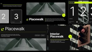 Videohive Placewalk After Effects Template Video Displays template preview