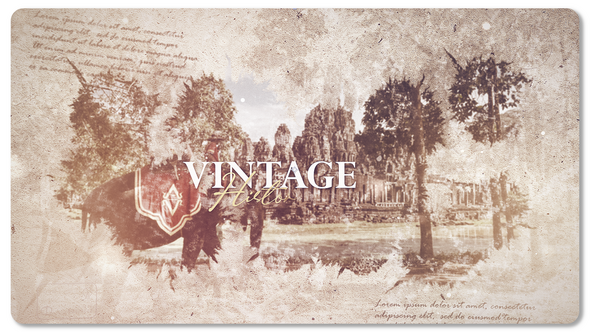 Videohive Vintage History 53102250 Openers template preview