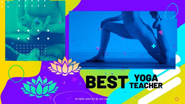 Videohive Yoga Course Intro Product Promo template preview