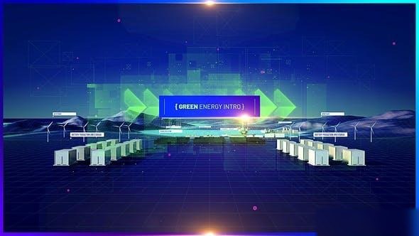 Videohive Green Energy Intro 4K Openers template preview