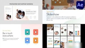 Videohive Teamwork Slideshow for After Effects Openers template preview