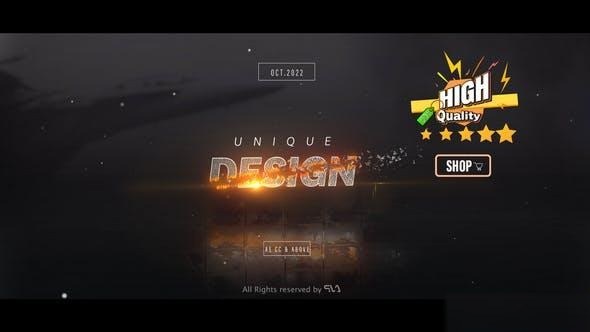 Videohive U.S Army Special Forces Opener Openers template preview