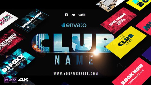 Videohive Favorite Music Typography Openers template preview