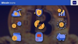Videohive Bitcoin Elements Elements template preview