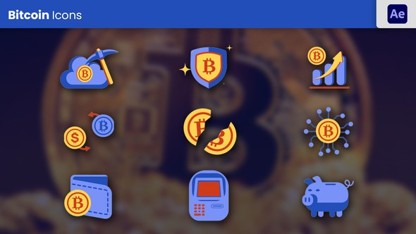 Videohive Bitcoin Elements Elements template preview