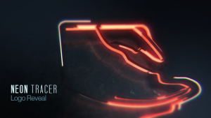 Neon Tracer Video Displays template preview