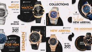 Videohive Watch Promo Instagram Post Product Promo template preview