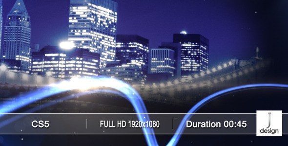 Sky Line Video Displays template preview