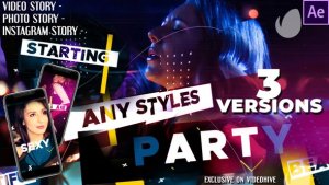 Videohive The Music Party Openers template preview