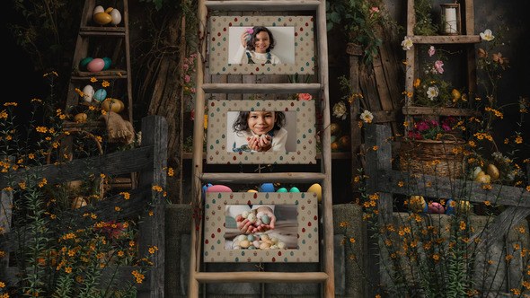 Videohive Happy Easter Slideshow Easter template preview