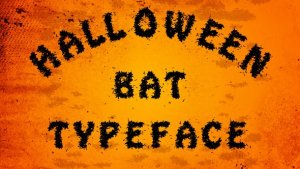 Videohive Animated Halloween Bat Typeface Titles template preview