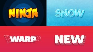 Videohive Text Effect 04 Titles template preview