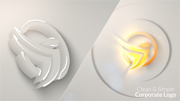 Videohive Clean & Simple Corporate Logo Reveal Logo Stings template preview