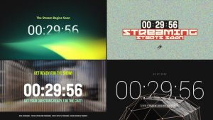 Videohive Streaming Countdown 56550212 Broadcast-packages template preview