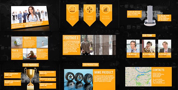Videohive Corporate Video Package 5694051 Openers template preview