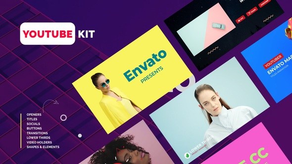 Youtube Kit Video Displays template preview