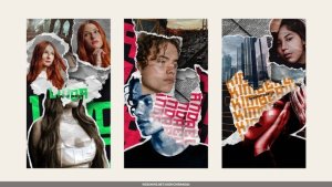 Videohive Collage Elements Paper Stories Broadcast-packages template preview