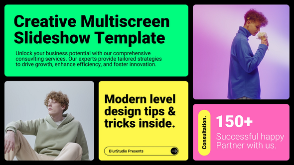 Videohive Fabulous Multiscreen Slideshow Openers template preview