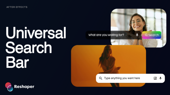 Videohive Universal Search Bar Elements template preview