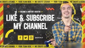 Videohive Gaming Youtube Blog Intro Openers template preview