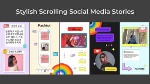 Videohive Stylish Scrolling Social Media Stories for After Effects Product Promo template preview
