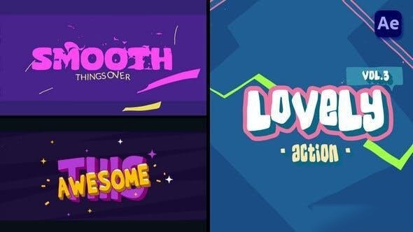 Videohive Hip-Hop Cartoon Logo Opener [After Effects] Openers template preview