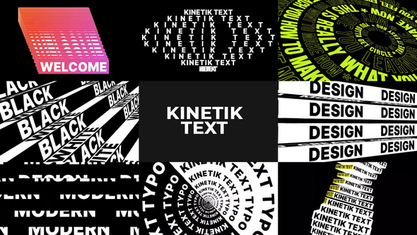 Videohive Text Animations Pack Titles template preview