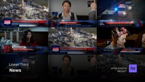 Videohive Lower Third - News After Effects Project Files Elements template preview