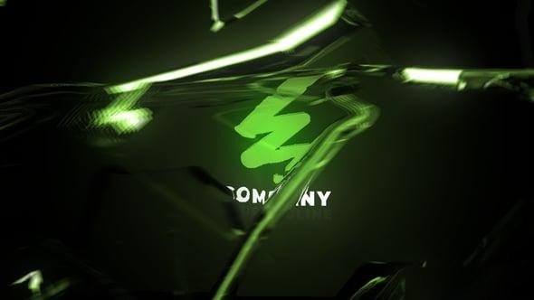 Videohive Glass shatter Logo 55209197 Logo Stings template preview