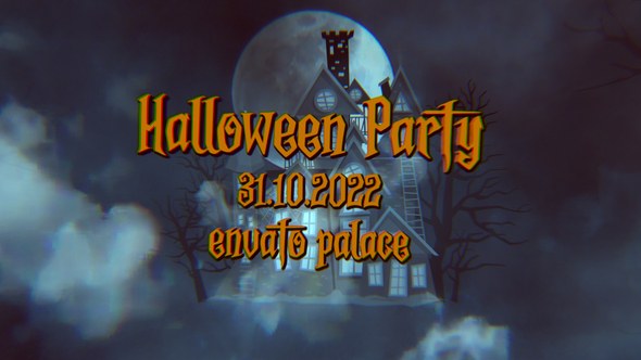 Videohive Halloween event time Broadcast-packages template preview