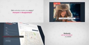 Corporate Promo Video Displays template preview