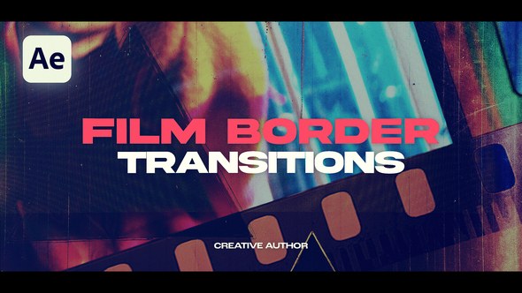 Videohive Film Border Transitions 58951424 Elements template preview