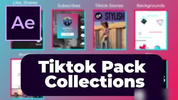 Videohive Tiktok Pack Collections Elements template preview