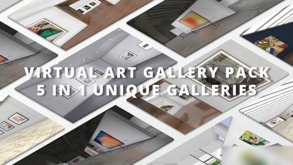 Videohive Virtual Art Gallery Pack Openers template preview