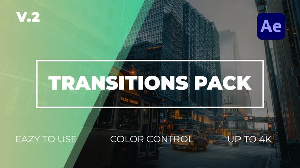 Videohive Transitions Pack | After Effect 37196703 Elements template preview
