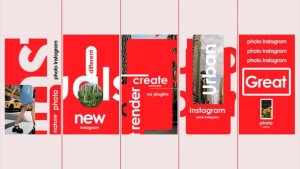 Videohive Modern Instagram Stories Pack - Social Media Template Product Promo template preview